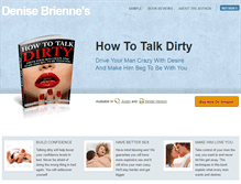 Tablet Screenshot of dirtytalkingguide.com